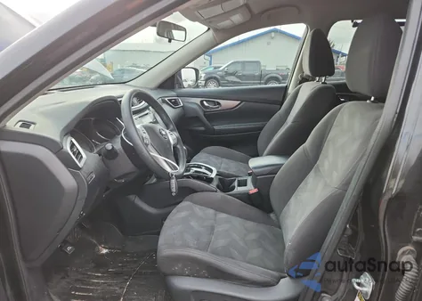 2016 Nissan Rogue S from USA, damaged, VIN KNMAT2MV8GP695729